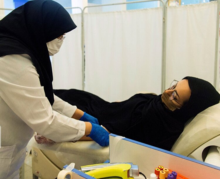 مشارکت بانوان البرزی در اهدای خون به بیماران افزایش یافت